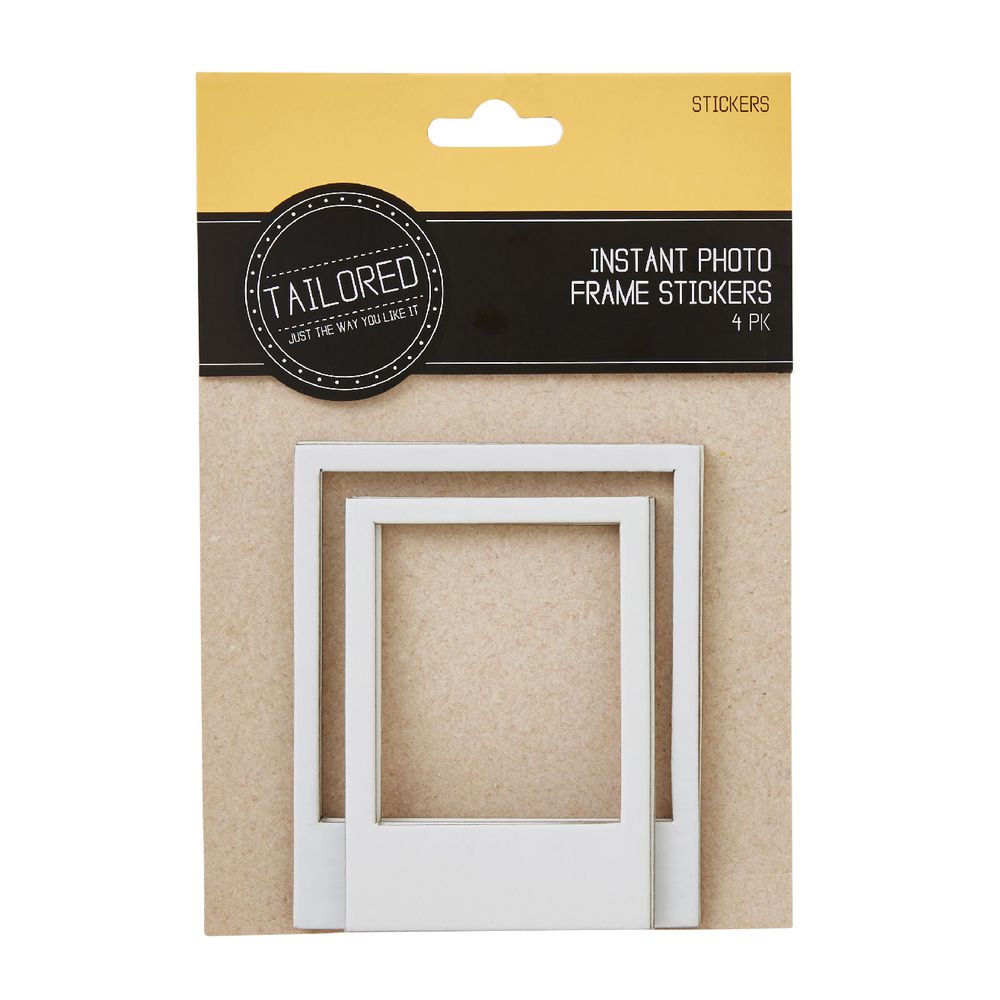 Tailored Instant Photo Frame Stickers