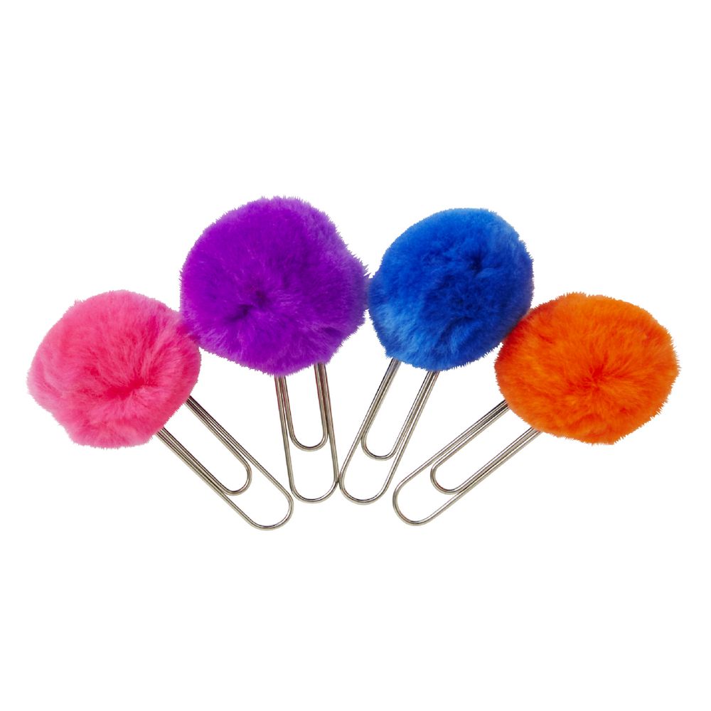 Tailored Pompom Bookmarks 4 Pack