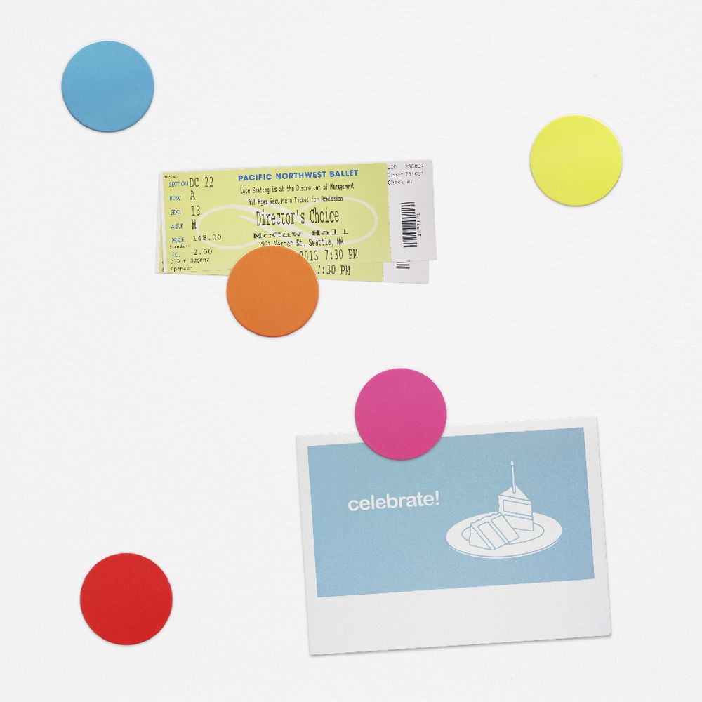 Three By Three Jumbo Colour Dot 12 Pack Officeworks