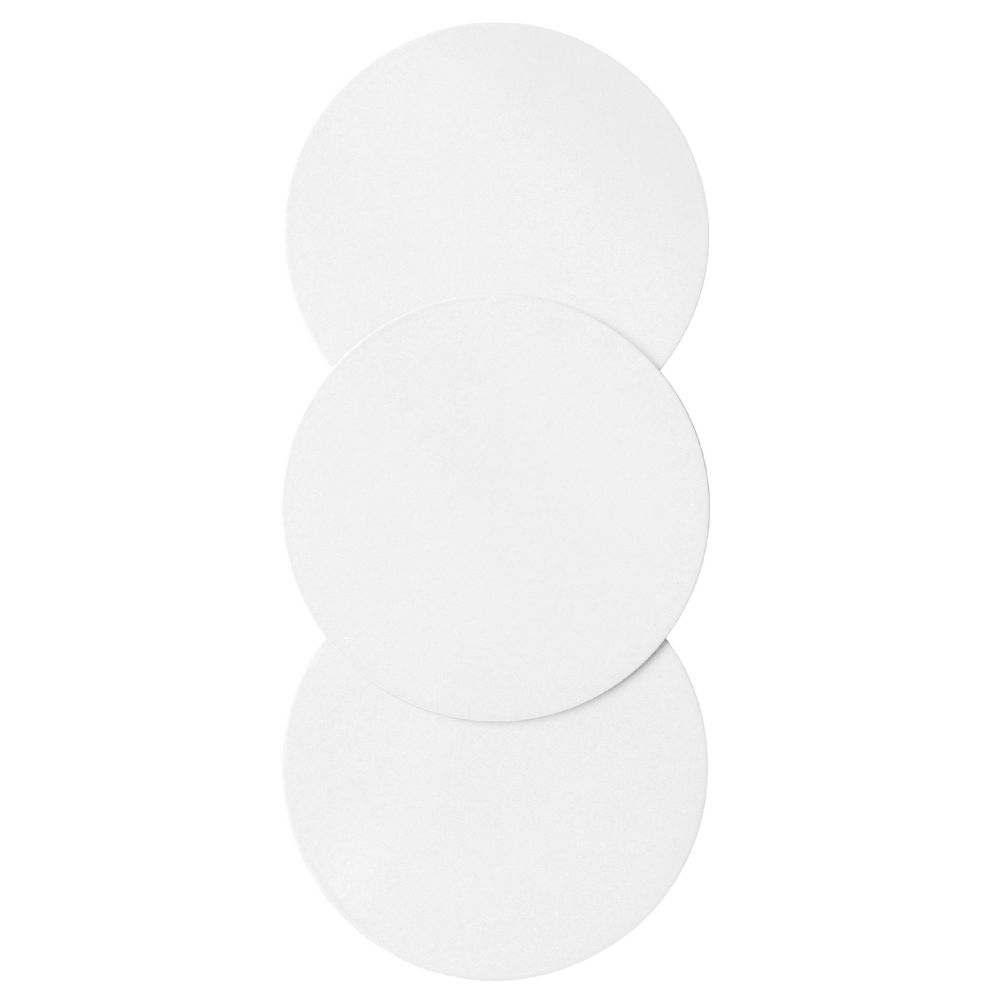 Three By Three Spot-on! Magnets White 3 Pack