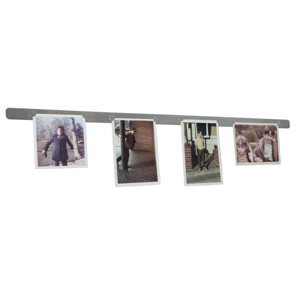 Three By Three Self-Stick Magnetic Bulletin Board Stainless
