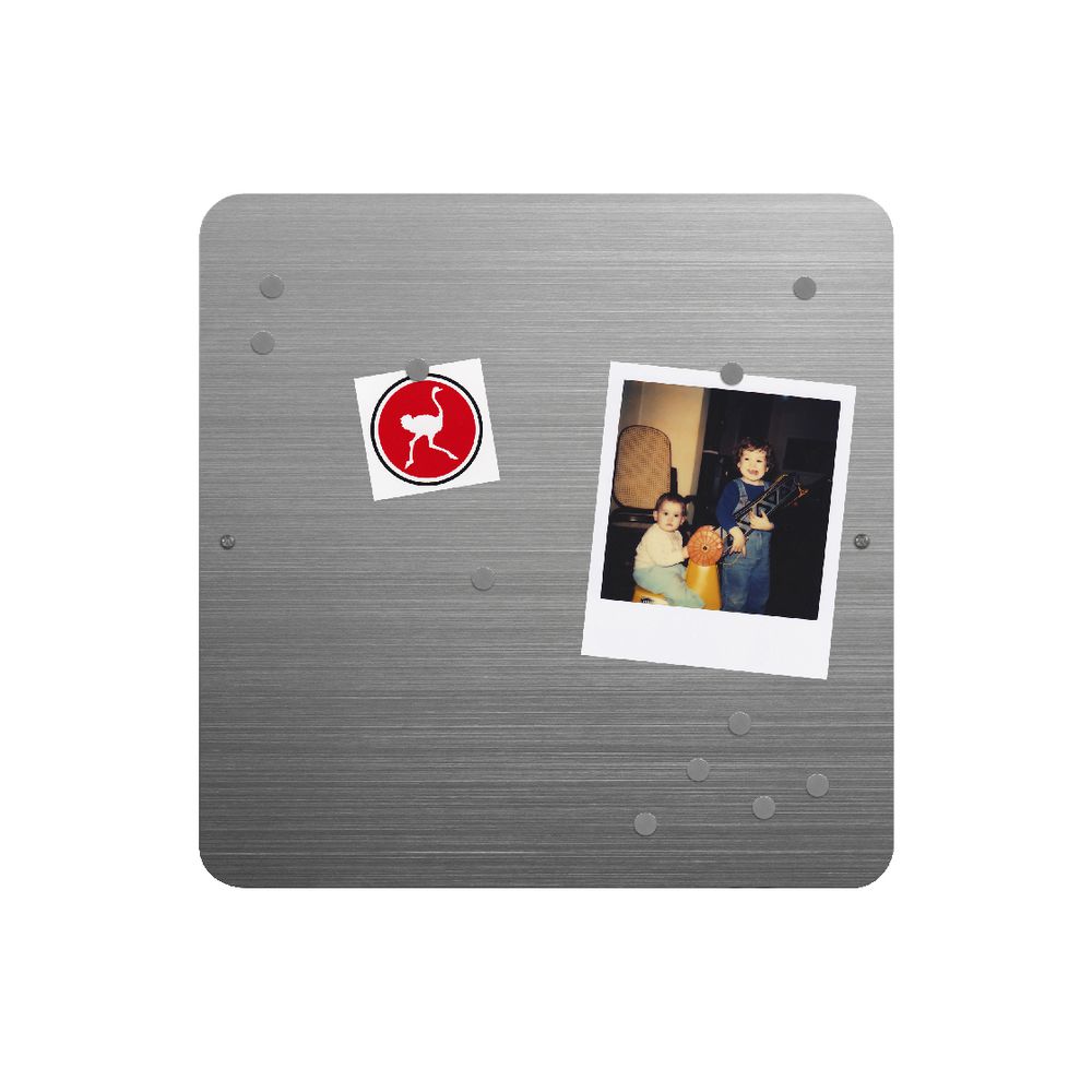 Three By Three Magnet Board 30 x 30cm Steel