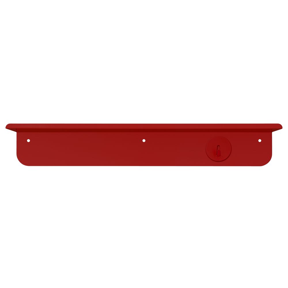 Three By Three Magnetic Shelf Red