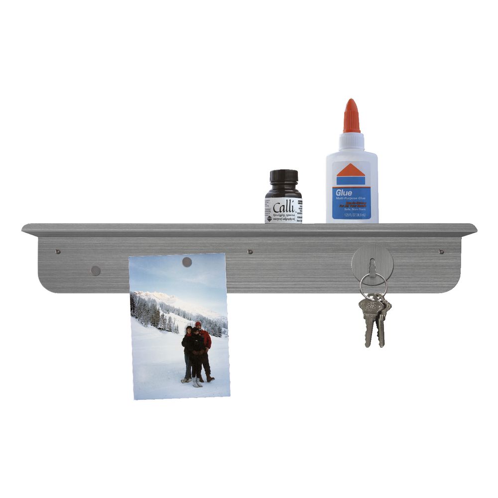Three By Three Magnetic Shelf Stainless