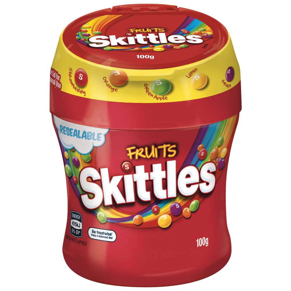 Skittles Fruits Bottle 100g