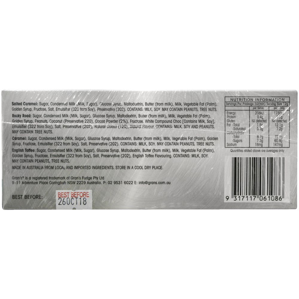 Grans Fudge Bites Assorted 50 Pack