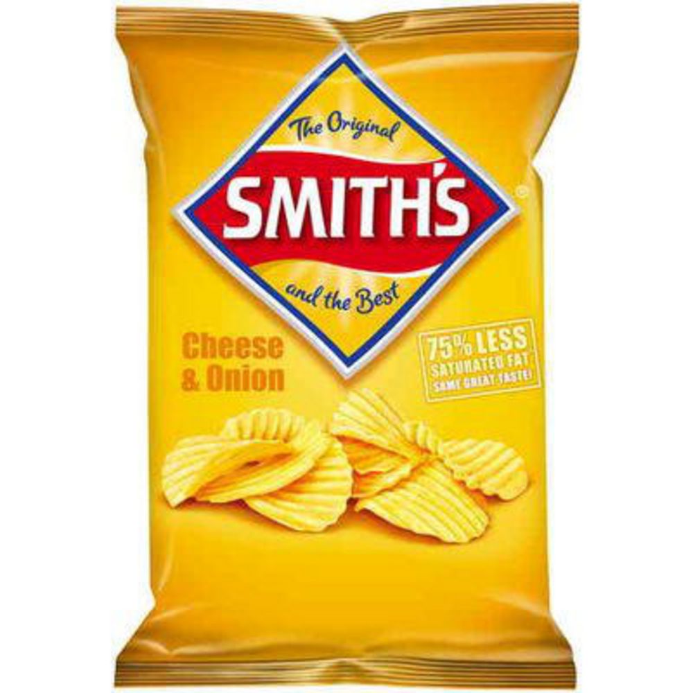 Smiths Crinkle Cut Chips 170g Cheese and Onion