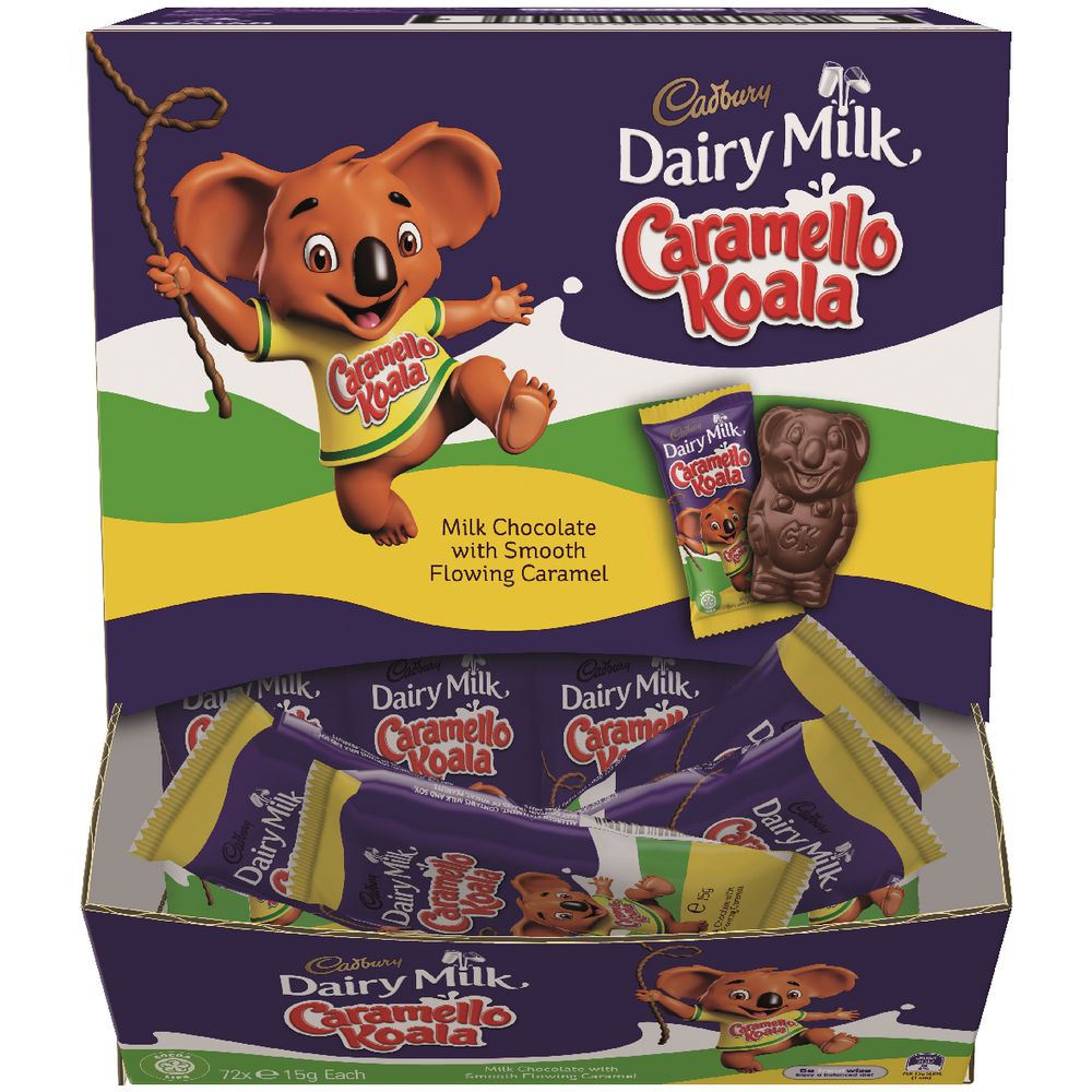 Cadbury Caramello Koala 72 Pack Officeworks