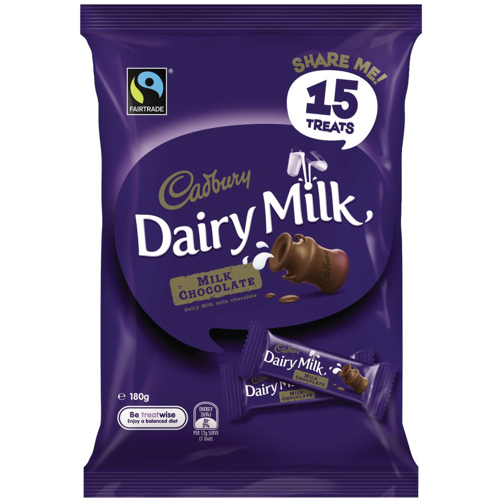 Cadbury Sharepack 180g Dairy Milk