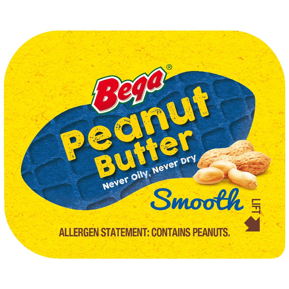 Bega Peanut Butter 11g Snack Tub 50 Pack