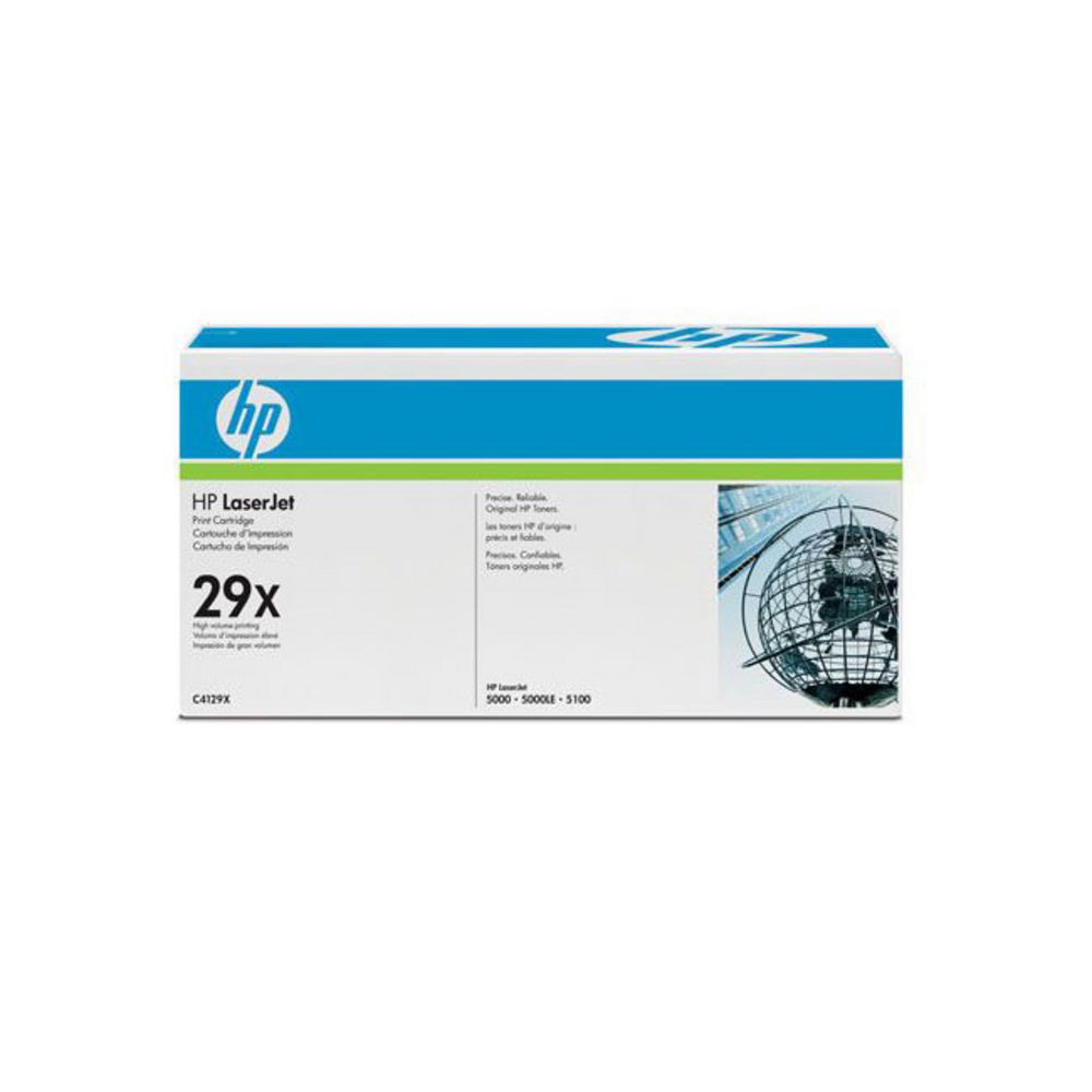 HP 29X High Yield LaserJet Toner Cartridge Black C4129X
