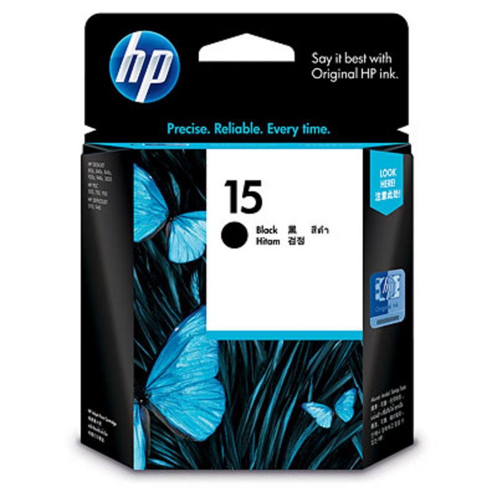 HP 15 Ink Cartridge Black