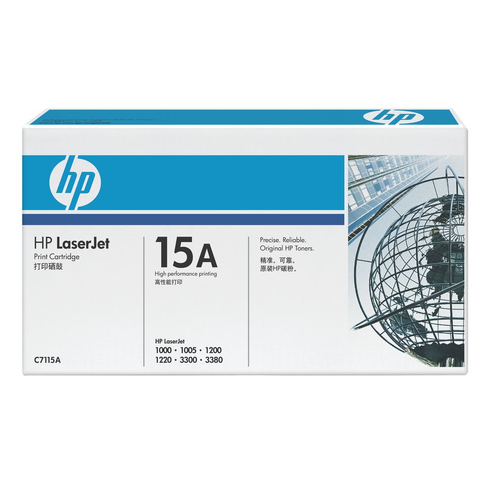 HP 15A LaserJet Toner Cartridge Black C7115A