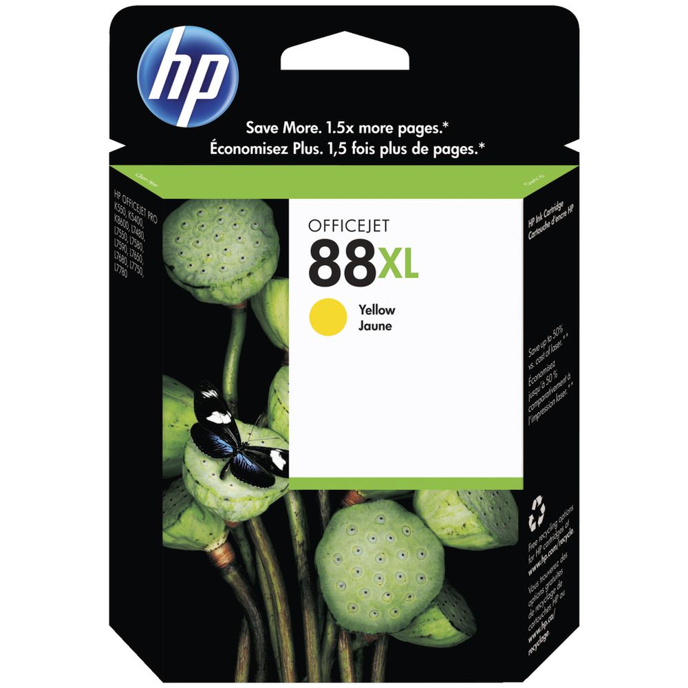 HP 88XL Ink Cartridge Yellow