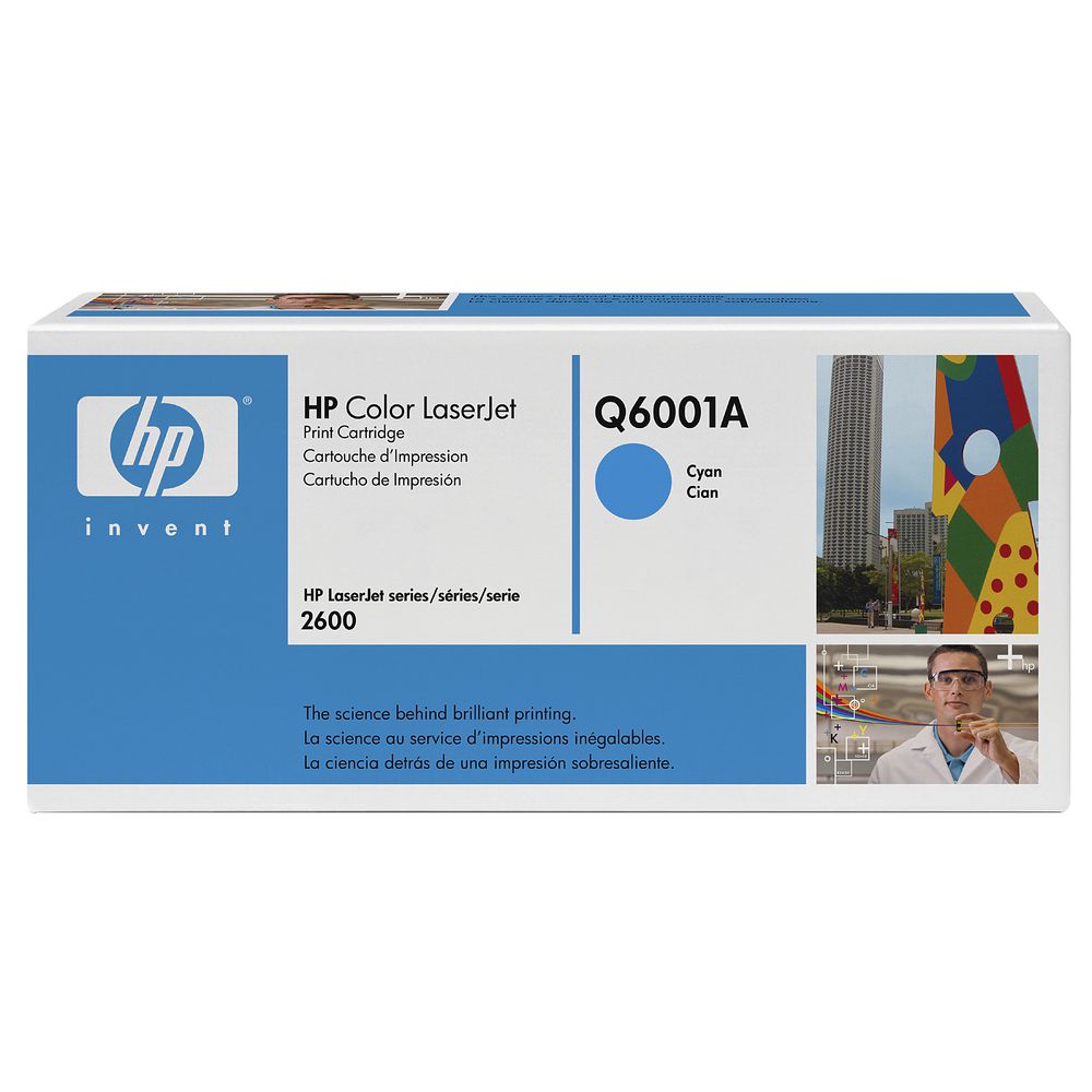 HP 124A LaserJet Toner Cartridge Cyan