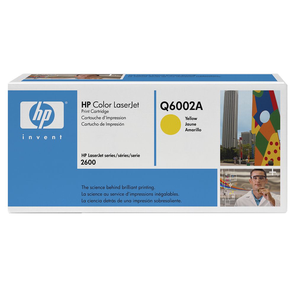 HP 124A LaserJet Toner Cartridge Yellow