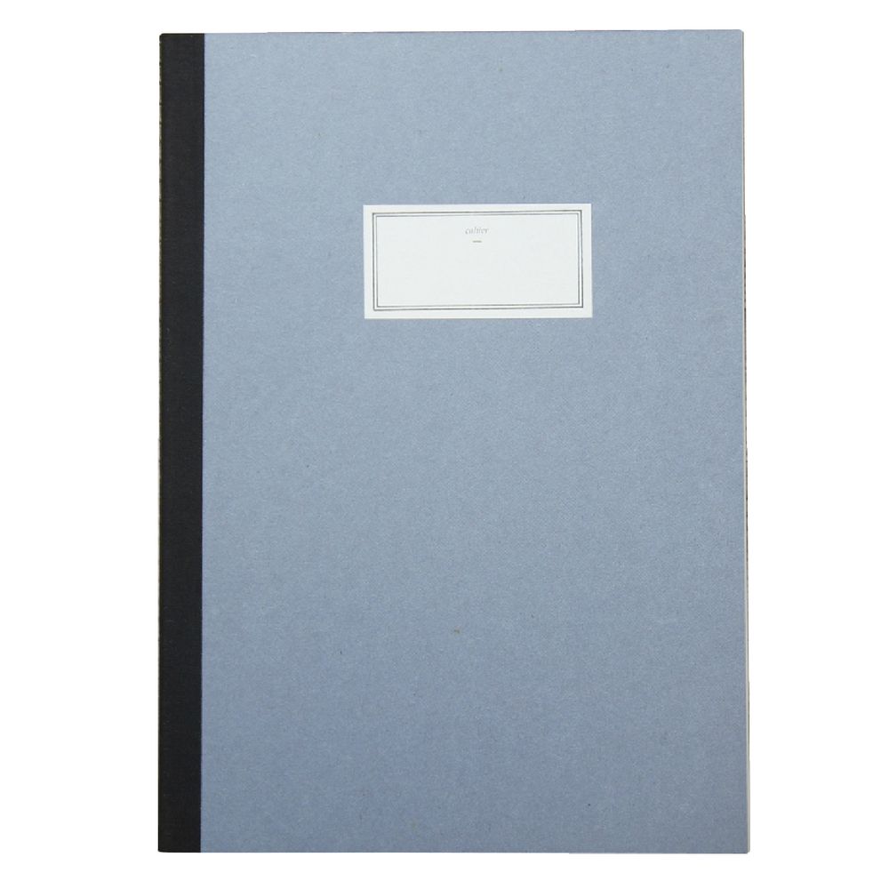Clairefontaine Stitch Notebook Large Light Blue 80 Page