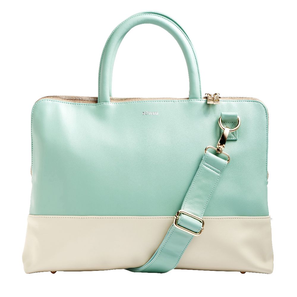 Nifteen Laptop Tote 13” Teal