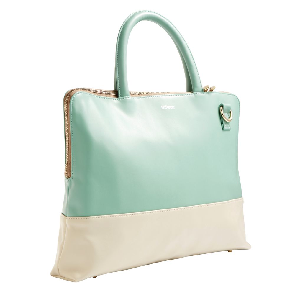 Nifteen Laptop Tote 13” Teal