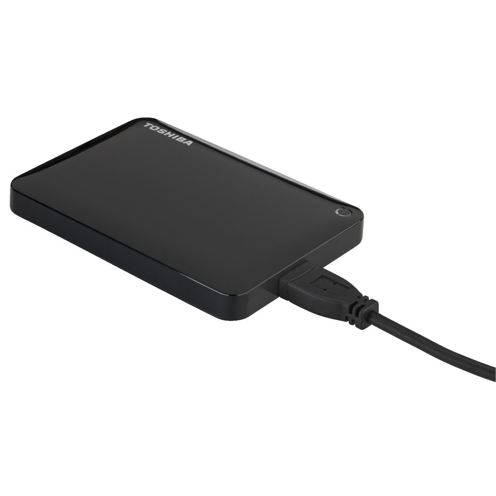Toshiba 1TB Canvio Connect II Portable Hard Drive Black