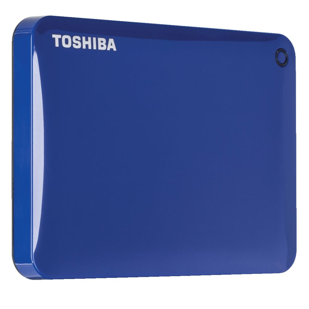 Toshiba 1TB Canvio Connect II Portable Hard Drive Blue