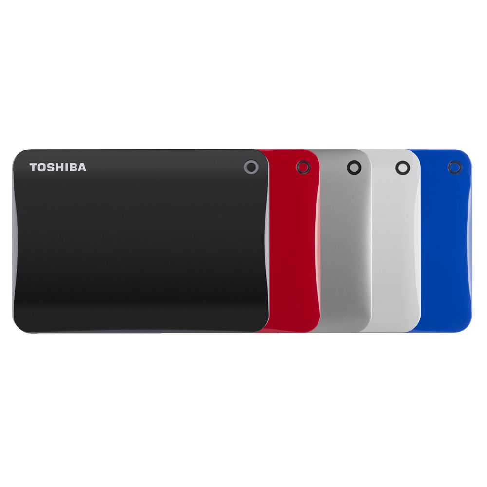 Toshiba 1TB Canvio Connect II Portable Hard Drive Gold