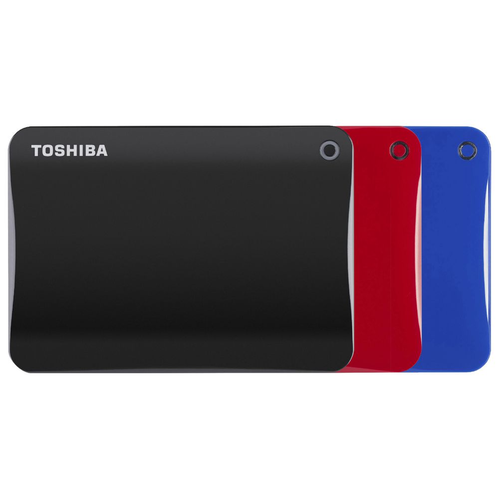 Toshiba 1TB Canvio Connect II Portable Hard Drive Gold