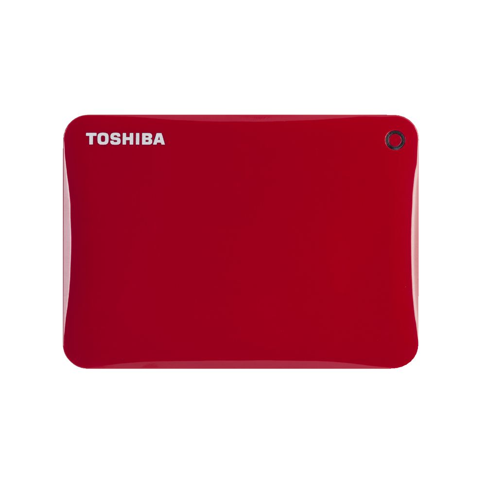 Toshiba 2TB Canvio Connect II Portable Hard Drive Red