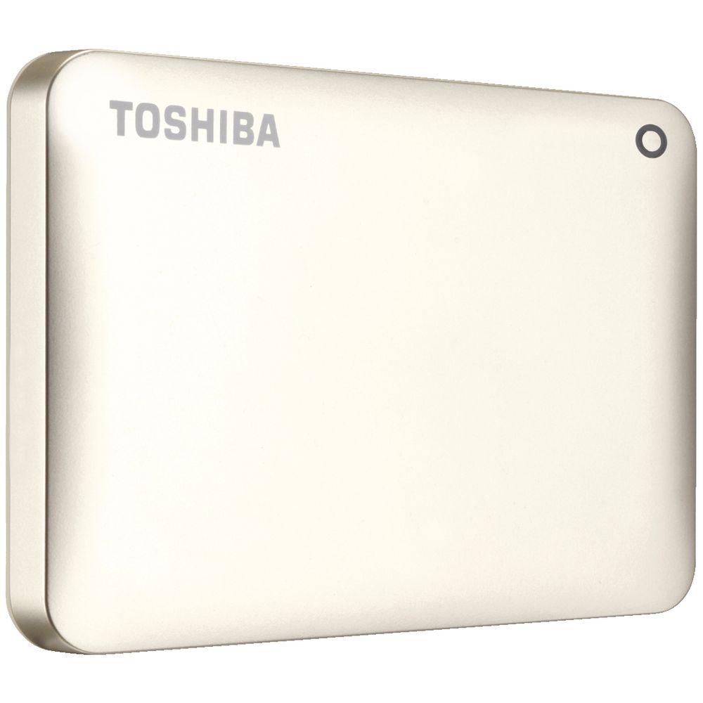 Toshiba Canvio Connect II 3TB Portable Hard Drive Gold