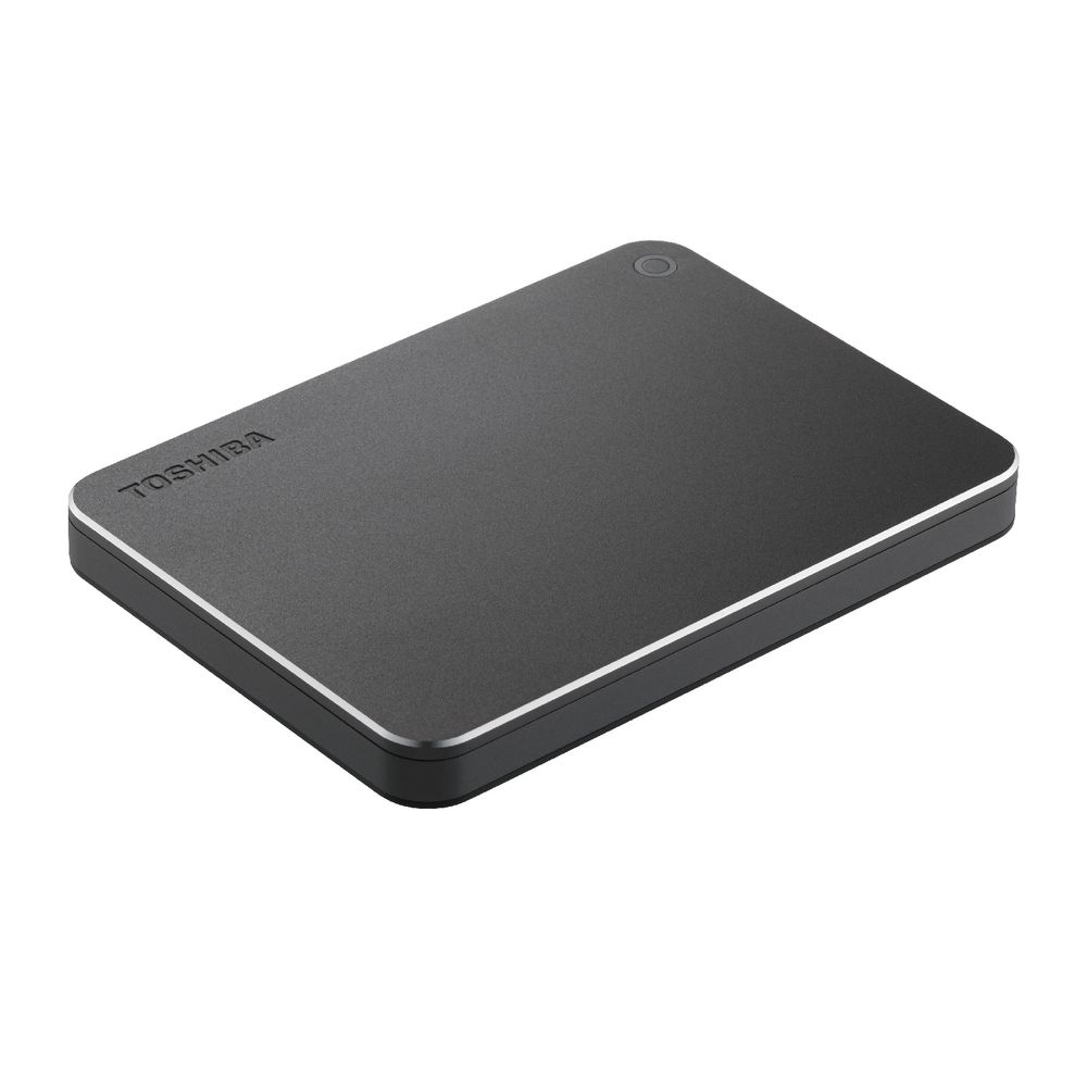 Toshiba 1TB Canvio Premium Portable Hard Drive Dark Grey