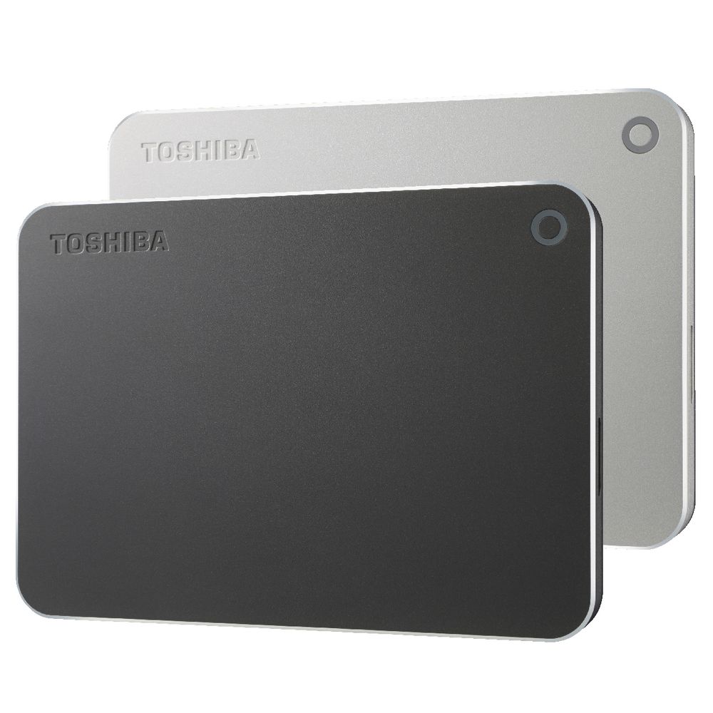 Toshiba 1TB Canvio Premium Portable Hard Drive Dark Grey