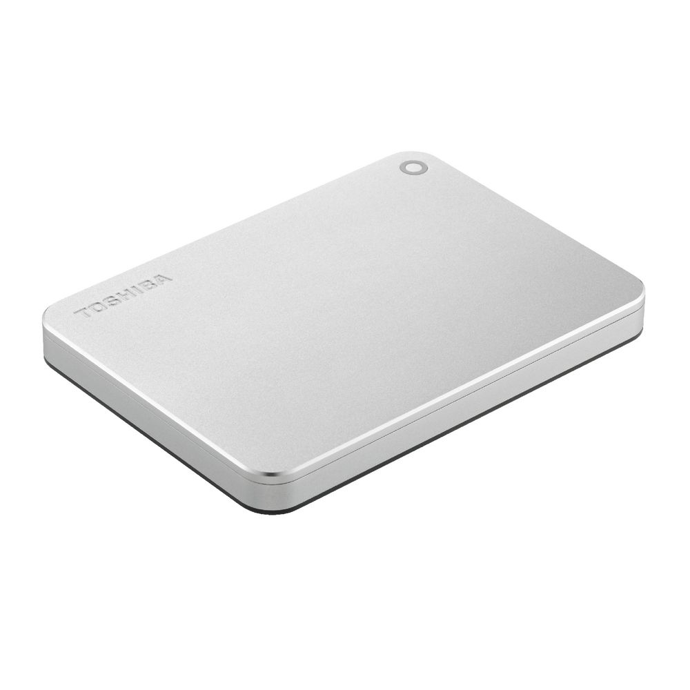 Toshiba 1TB Canvio Premium Portable Hard Drive Silver