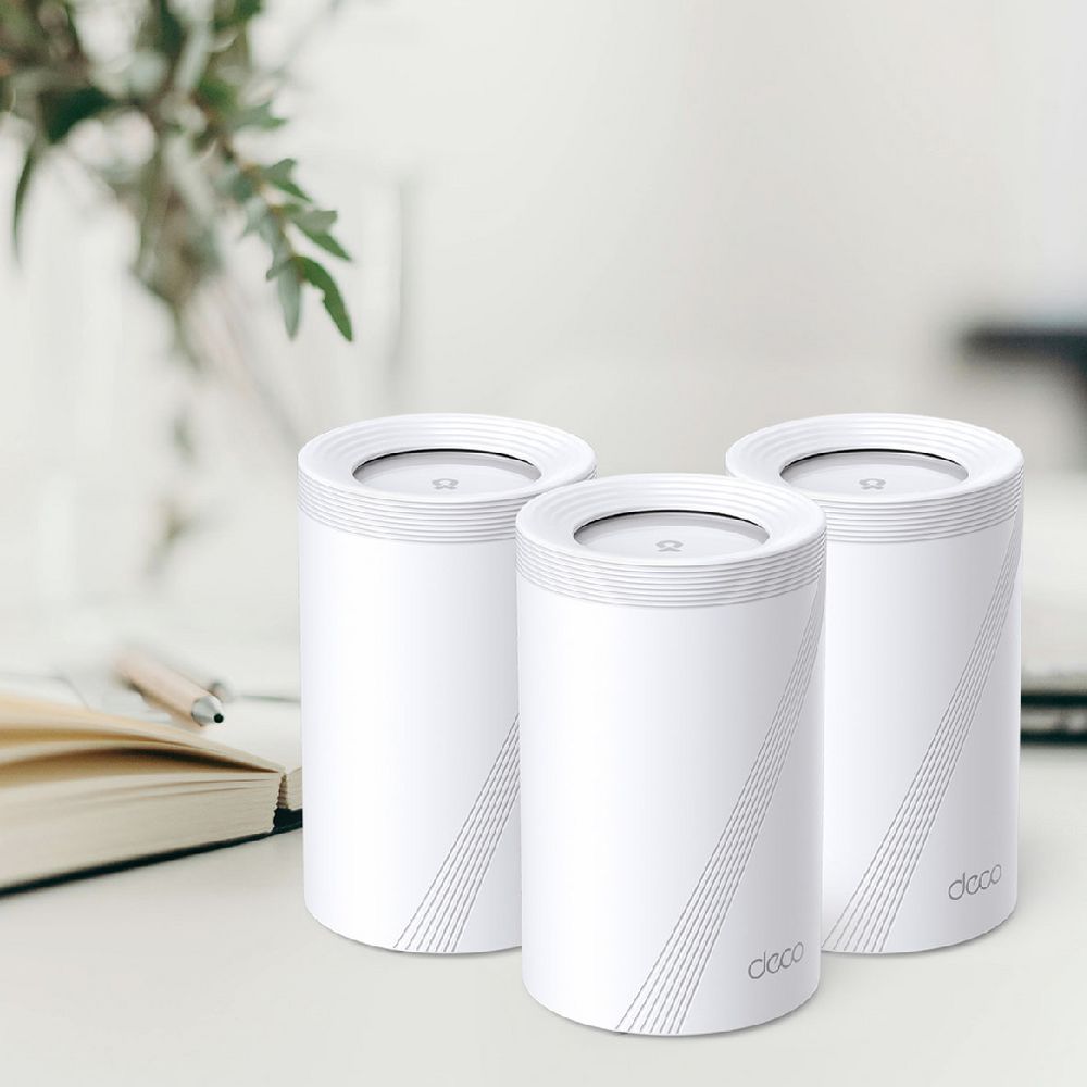 TP-Link Deco BE11000 Whole Home Mesh WiFi 7 System 3 Pack