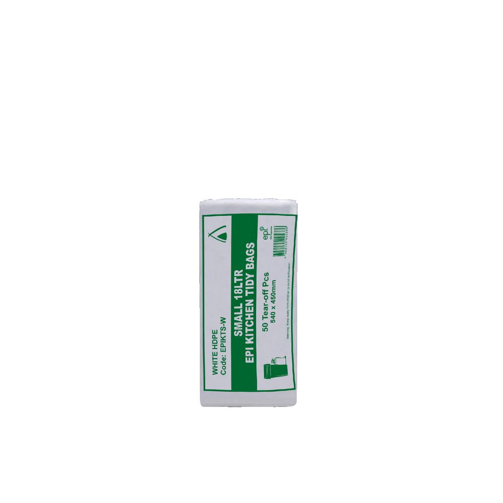Tailored Packaging Degradable Bin Liner White 18L 1000 Pack