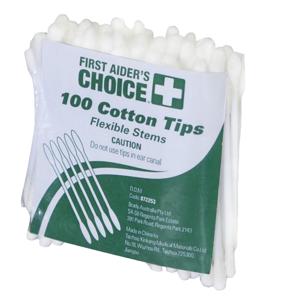First Aiders Choice Cotton Buds 100 Pack