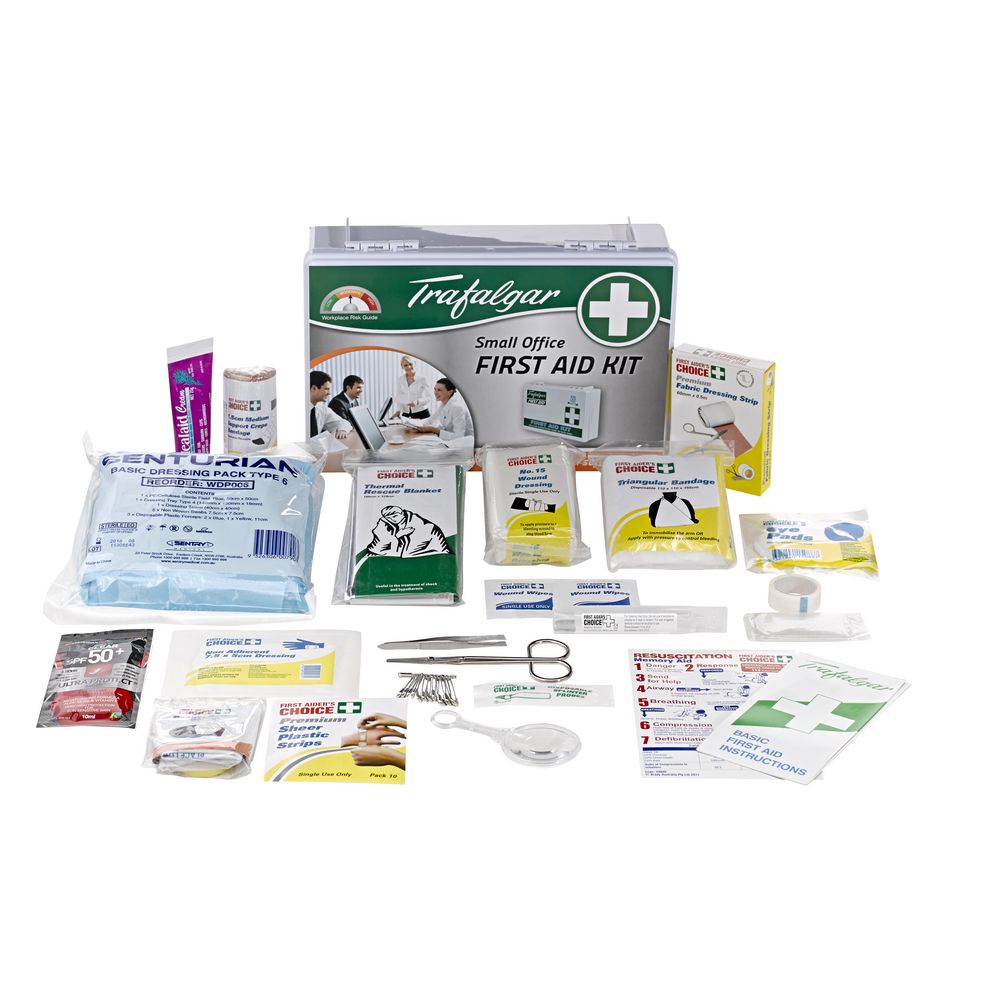 Trafalgar 25 Piece Small Office First Aid Kit Officeworks