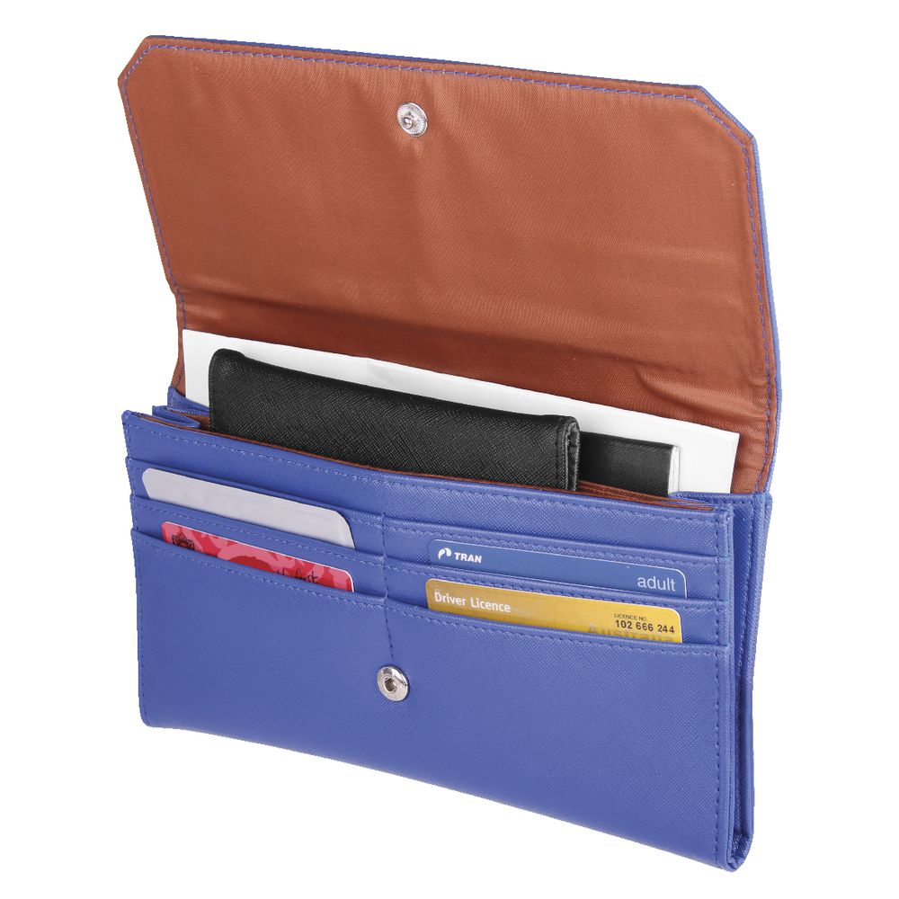 Travel Wallet Blue