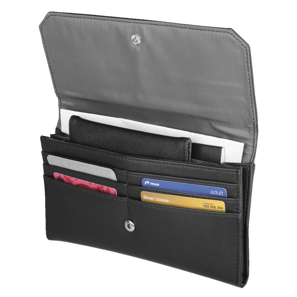 Travel Wallet Black