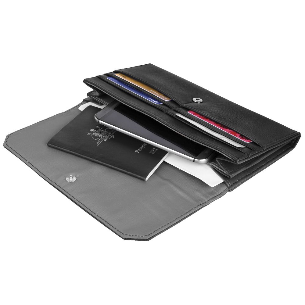 Travel Wallet Black