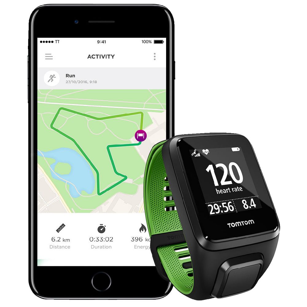 TomTom Runner 3 Cardio+Music Activity Tracker Small