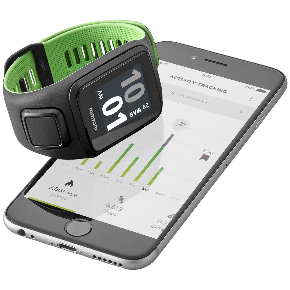 TomTom Runner 3 Cardio Activity Tracker Small
