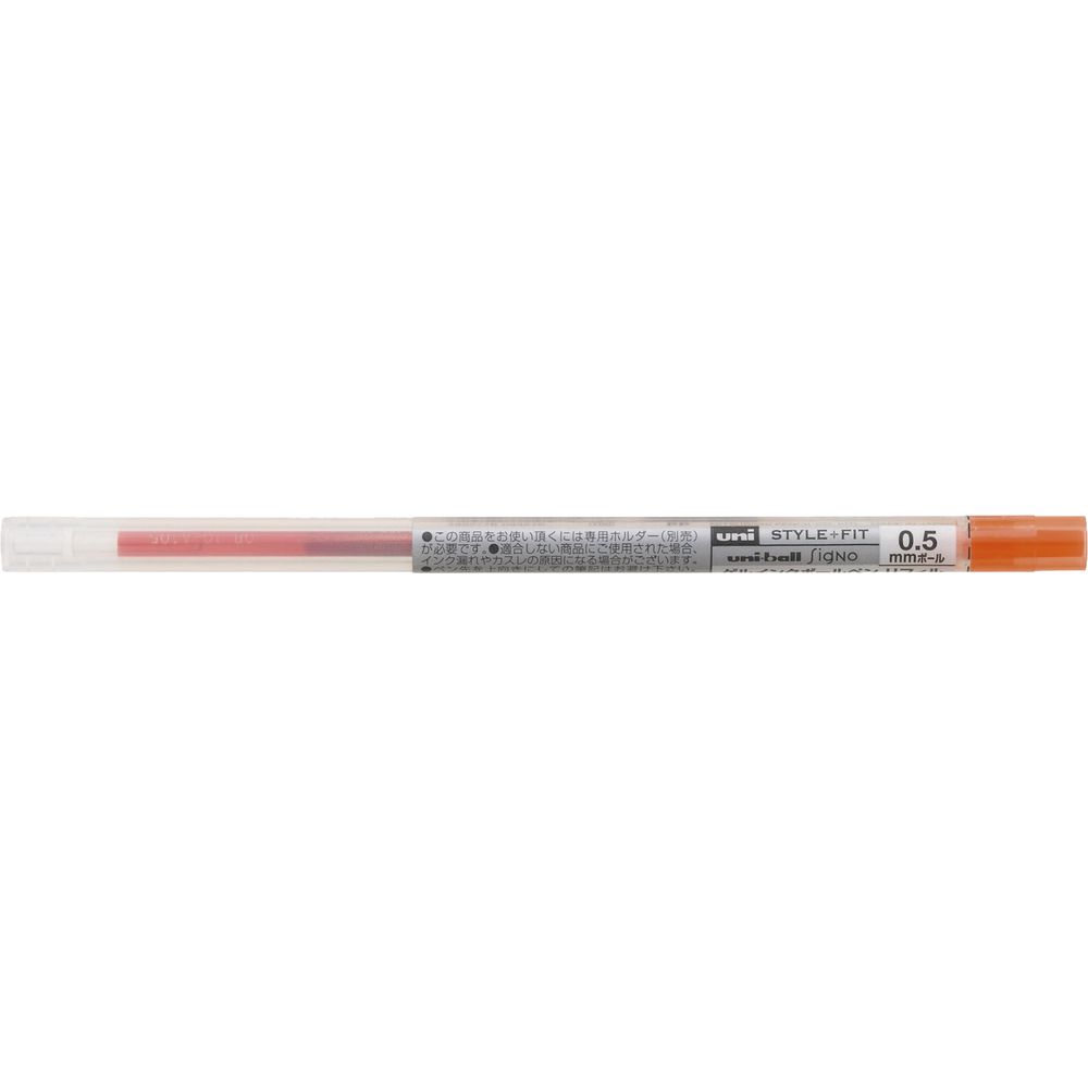 Uni Style Fit Signo Gel Ink Refill 0.5mm Mandarin Orange