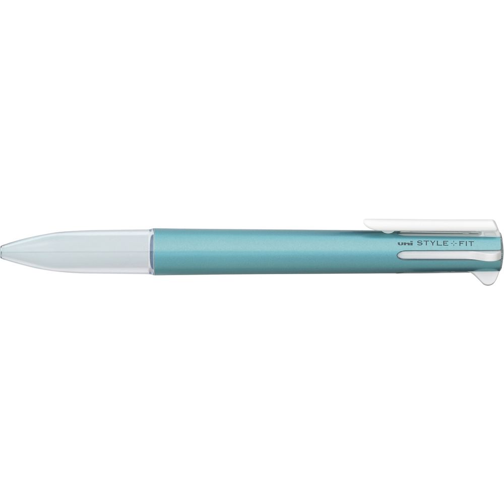 Uni Style Fit 5 Colour Multi Pen Body Only Metallic Blue