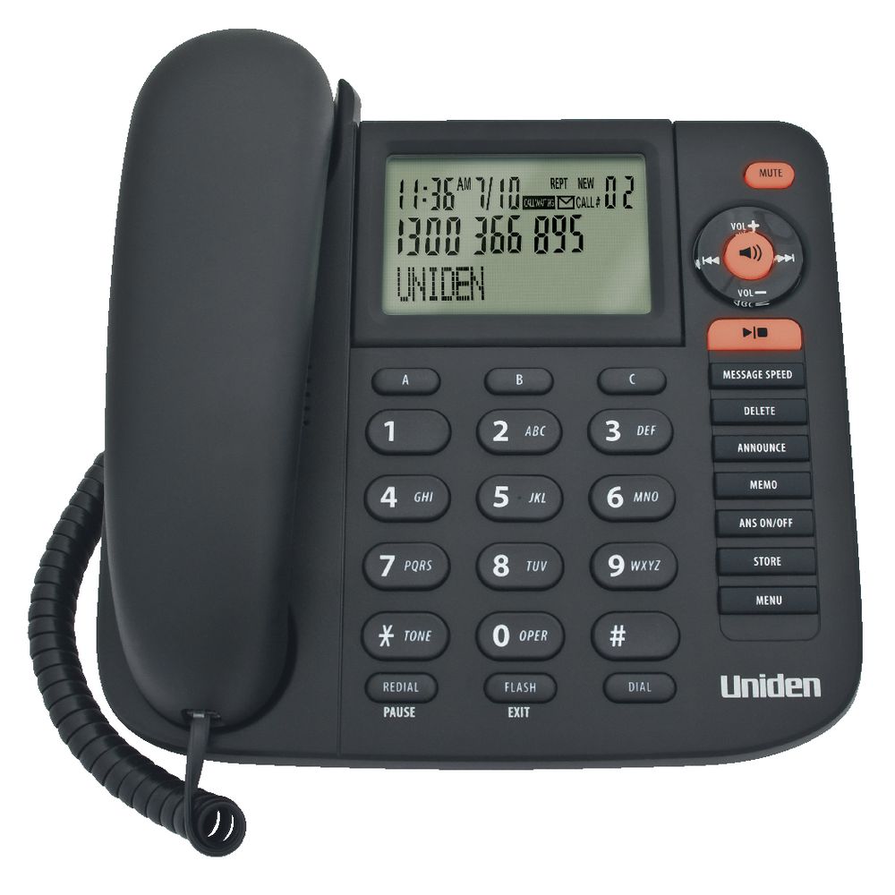 Uniden Corded Phone FP 1355