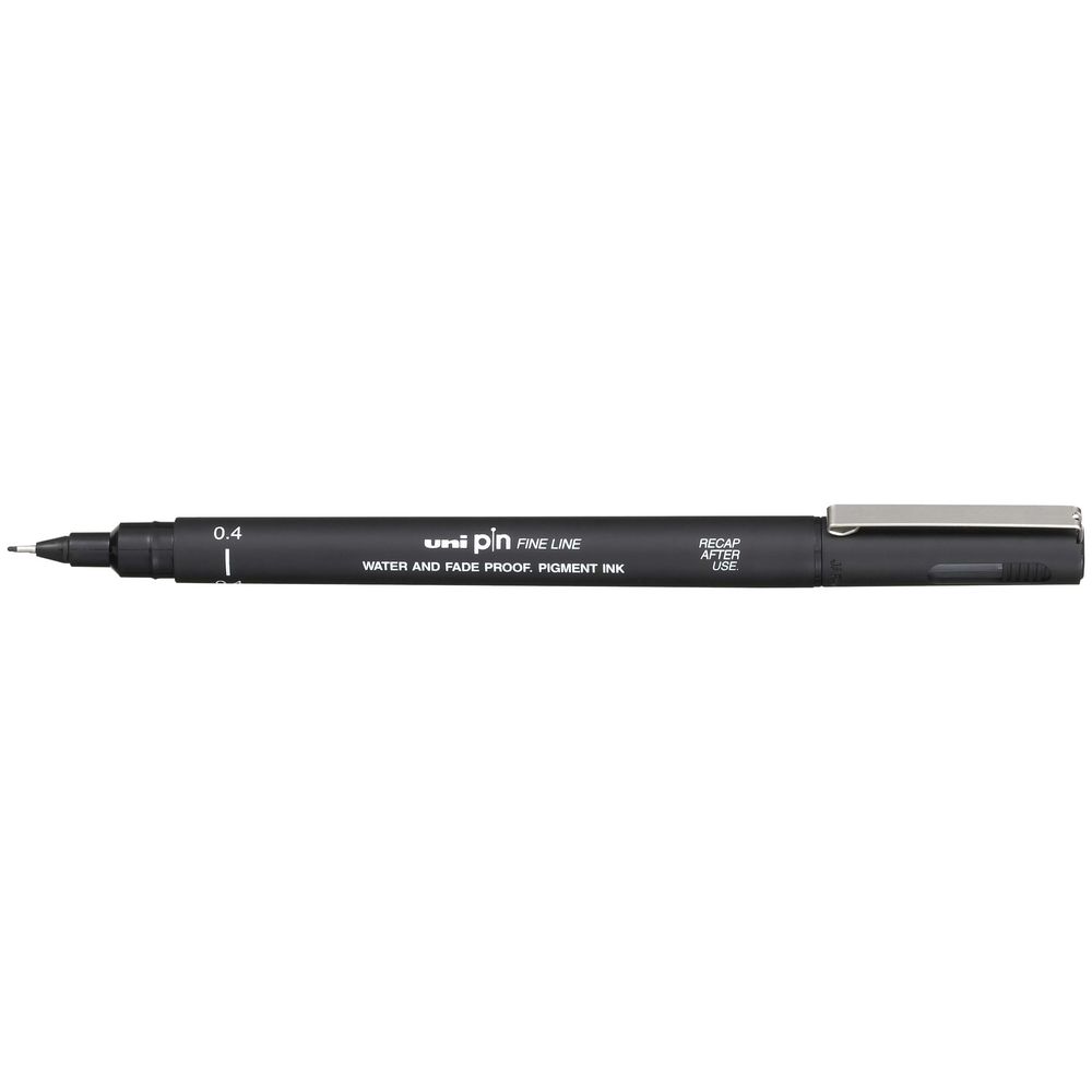 Uni Pin Fineliner 0.4mm Black