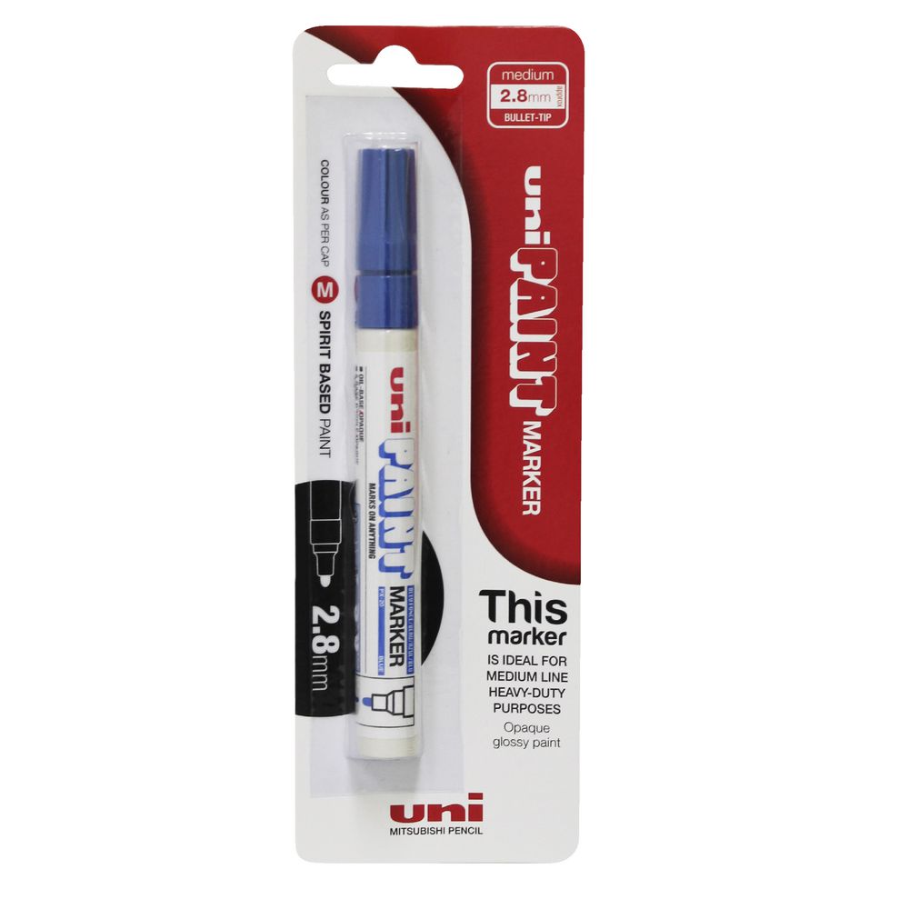 Uni PX-20 Paint Marker Medium Bullet Tip Blue