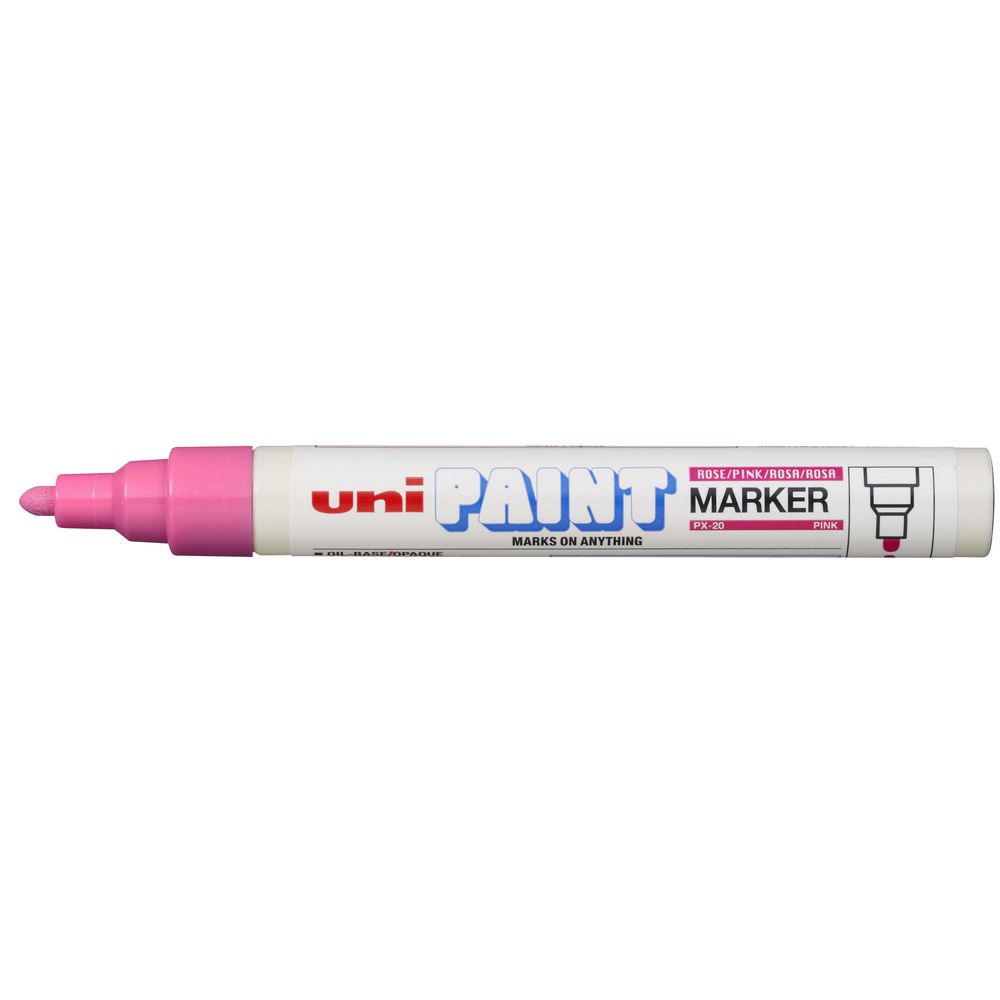 Uni PX-20 Paint Marker Medium Bullet Tip Pink
