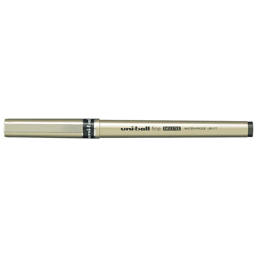 Uni-Ball Deluxe Fine Rollerball Pen Blue
