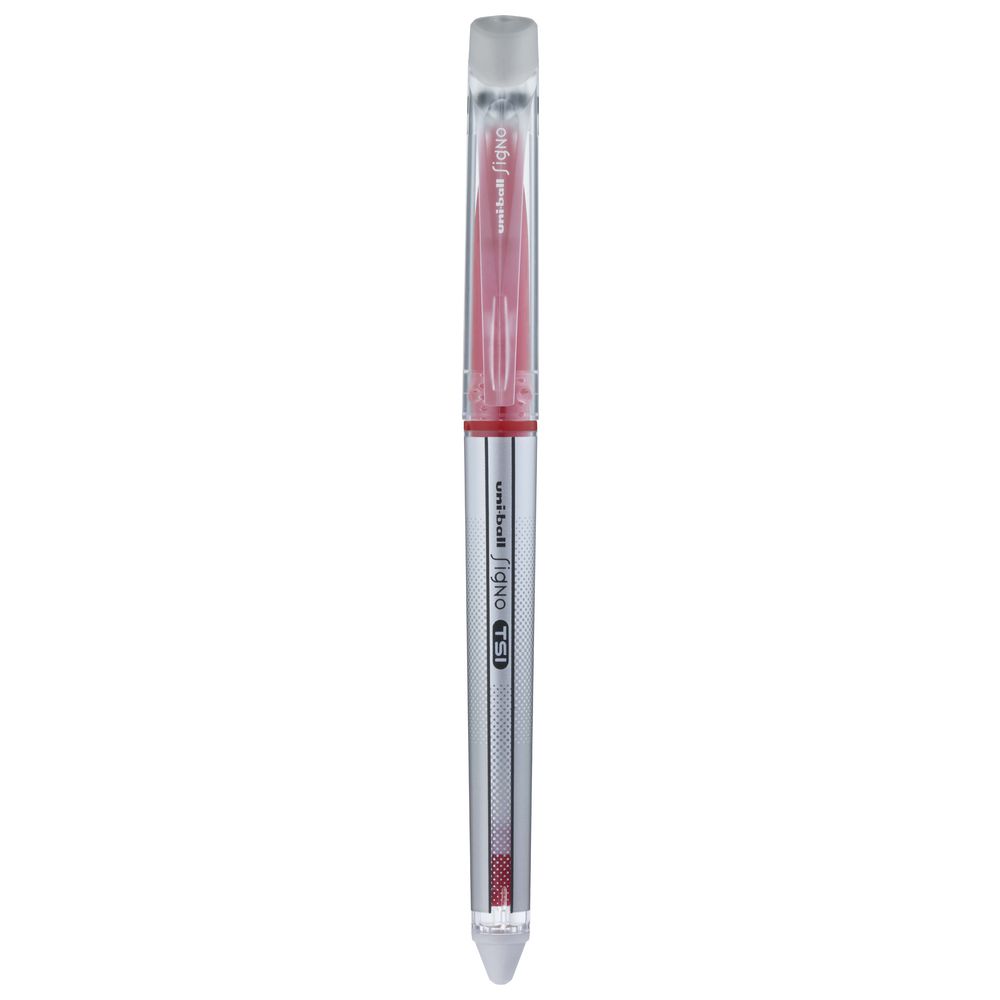 Uni-Ball Signo TSI Erasable 0.7mm Gel Pen Red