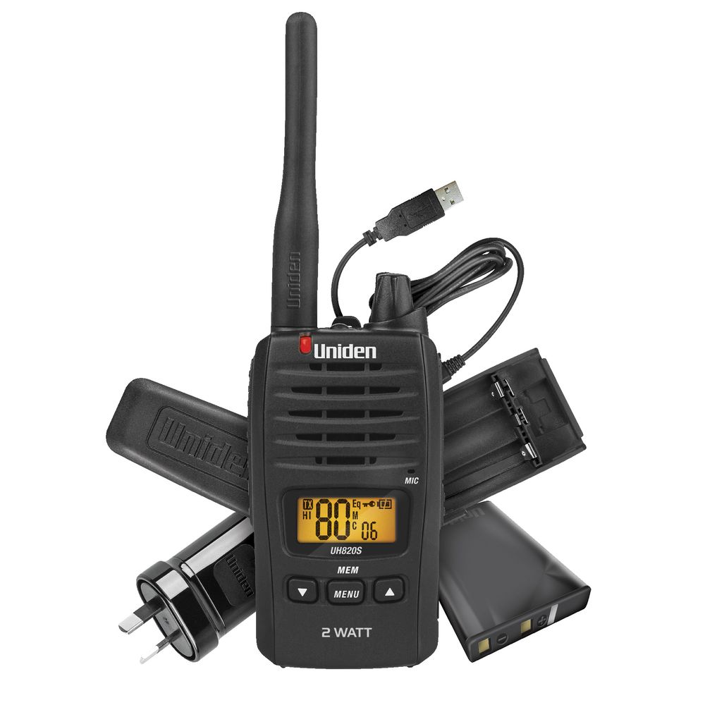Uniden 80 Channel 2W UHF Radio UH820S